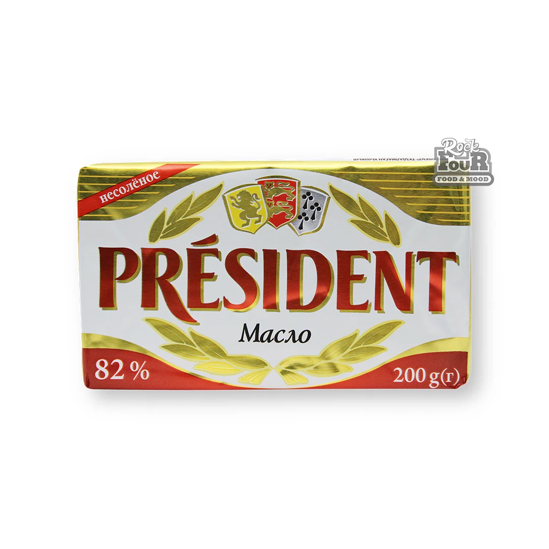 Cultured butter "President" 82% 200g